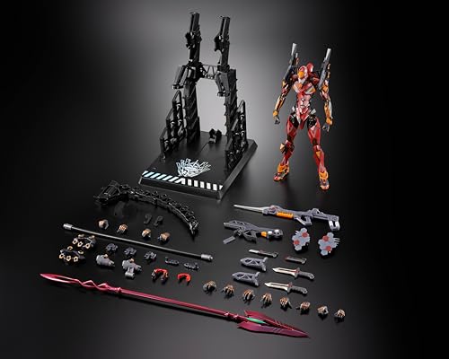 Image of TAMASHII NATIONS - Evangelion - Evangelion Production Model-02 30th with The Spear of Cassius Metal Build Action Figure
