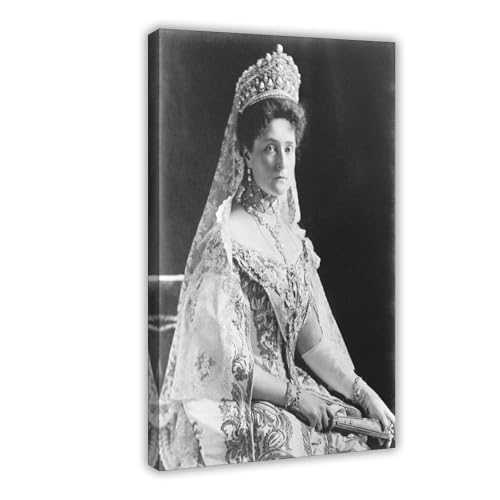 Tableau Tsarina Alexandra impression sur toile art mural de salon premium