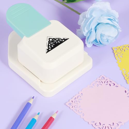 Punzón de esquina triangular para evitar bordes simples en tus manualidades 4