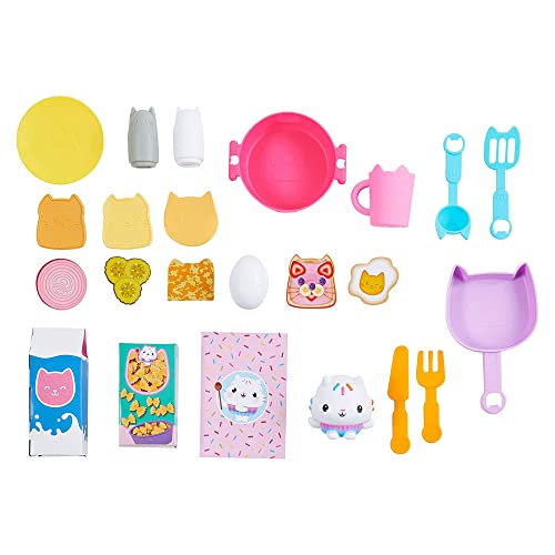 Image of Gabby's Dollhouse Cakey Kitchen Playset with Accessories and Play Food
