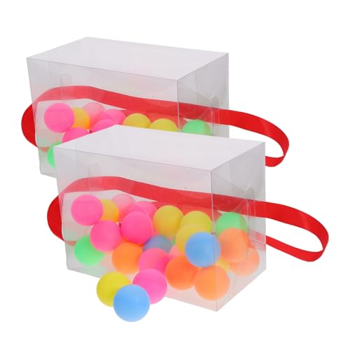 Jeu de société en groupe avec balles de ping pong portables