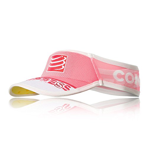 Viseira Compressport Ultralight Triathlon Corrida Cores Tamanho:Único;Cor:Rosa