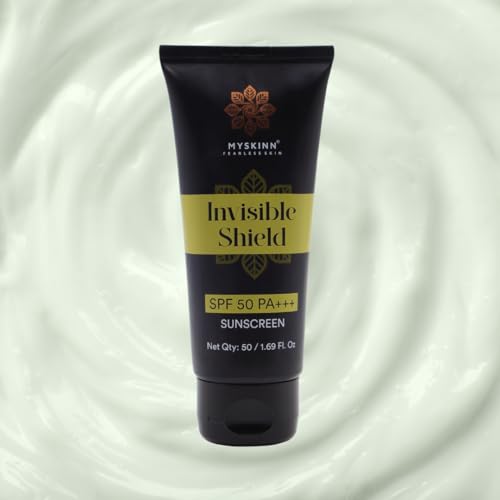 Image of Invisible Shield SPF 50 Sunscreen, 50ml, Ultra-Light Gel Formula