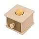 Joybex Montessori Spielzeugkiste mit Ball - Holzspielzeug, Babyspielzeug 1 Jahr - CE geprüft