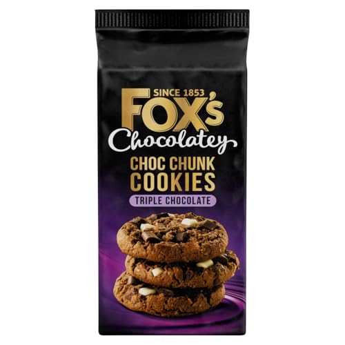Foxs Chunkie Cookies Triple Chocolate 180g