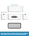 Cord Organizer Box, ORICO Cable Management Box Router Storage Box(16.9 x 7.1 x 6.3 inches) to Protect Power Strip, Charger, Cable and Other Electric Devices- Extral Large