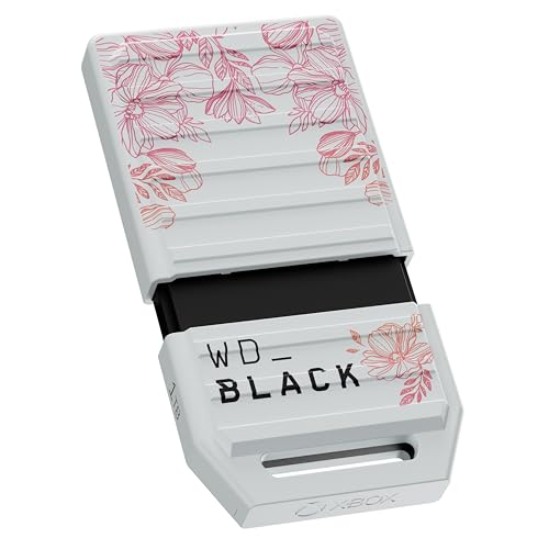 Image of WD Black C50 Storage Expansion Card for Gaming, Floral Fusion (Officially Licensed, Quick Resume, Velocity Architecture, 1 Month Game Pass, 1 Month Discord Nitro)