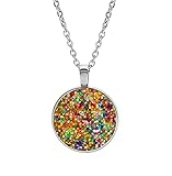 mosaicos de vidrio para cocinas precio Genial como mensaje Collar Cristal - Mosaico de vidrio