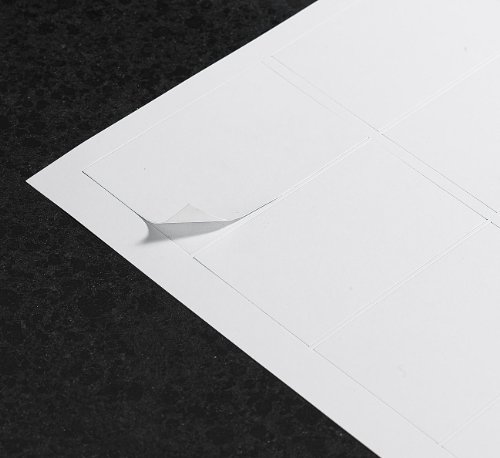 Sattleford Visitenkartenpapier: 150 Business-Visitenkarten mit glatten Kanten, Laser & Injekt, 250g/m² (Namensschild, Visitenkarten Druckerpapier, Fotopapier Laserdrucker)