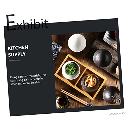 Platos cerámicos para sushi Zerodeko 4 piezas miniatura 5