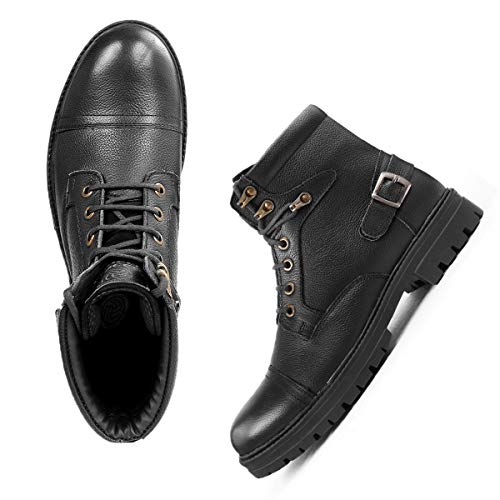 Image of Bacca Bucci Street Fighter Men's Chukka Derby Motorcycle Boots