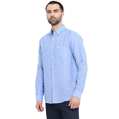 Image of Red Tape Men's Solid Regular Fit Casual Shirt