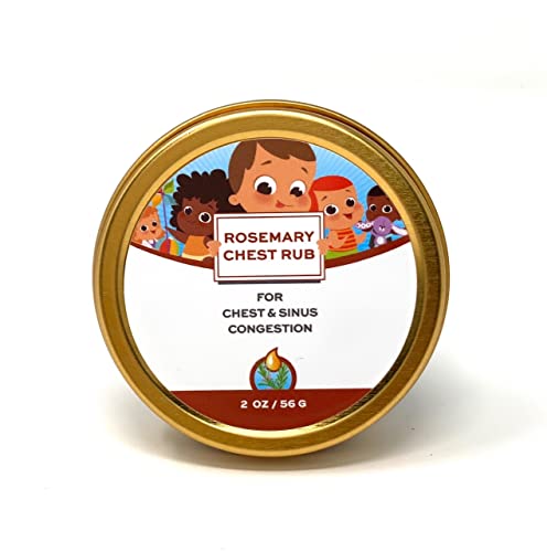 Image of Punkin Butt Baby Chest Rub with Rosemary | All Natural with Organic Chamomile and Mullein Safe for Infants | 2 oz