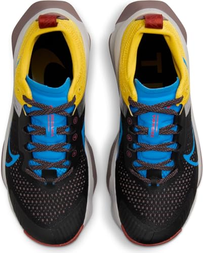 Nike Zegama, Under Women, Black Light Photo Blue Vivid Sulfur, 6.5