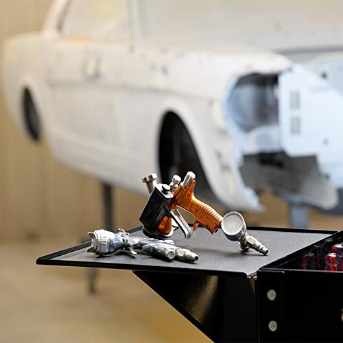 Tooltex Heavy-Duty No-Slip Tool Box Liner & Garage Drawer Liner - Black 24" X 20', Anti-Crinkle Mat Protects Drawers & Keeps Tools In Place,10Bks-080-24C20 #TOP7