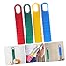 SHERCHPRY 4pcs Mop Handle End Caps Grip Replacement for Broom and Mop Rods Fit for Easy to Install with Tail Hole Colors