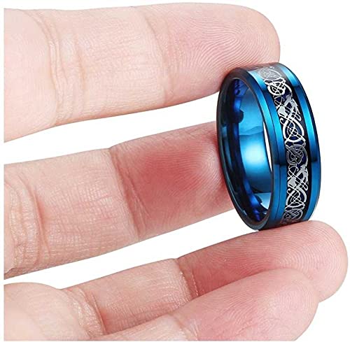 Image of MEENAZ Stainless Steel Stylish dragon celtic proposal Couple band thumb Silver Platinum Black combo Finger Ring for Men Mens gents unisex Boys Boyfriend MEN RINGS-AM060