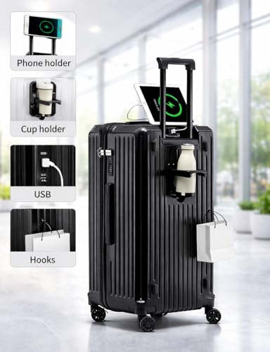 Image of Polycarbonate Cabin Trolley Bag 20inch 55cms Small Size Suitcase for Flight Travel Bag Trolley Luggage Suitable for Men, Women, Boys and Girls