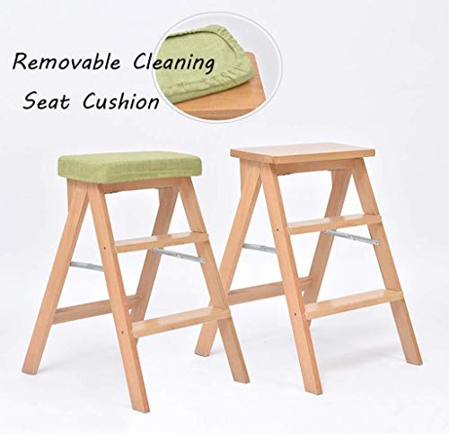 Silla de escalera plegable multifuncional para solucionar problemas de altura 4