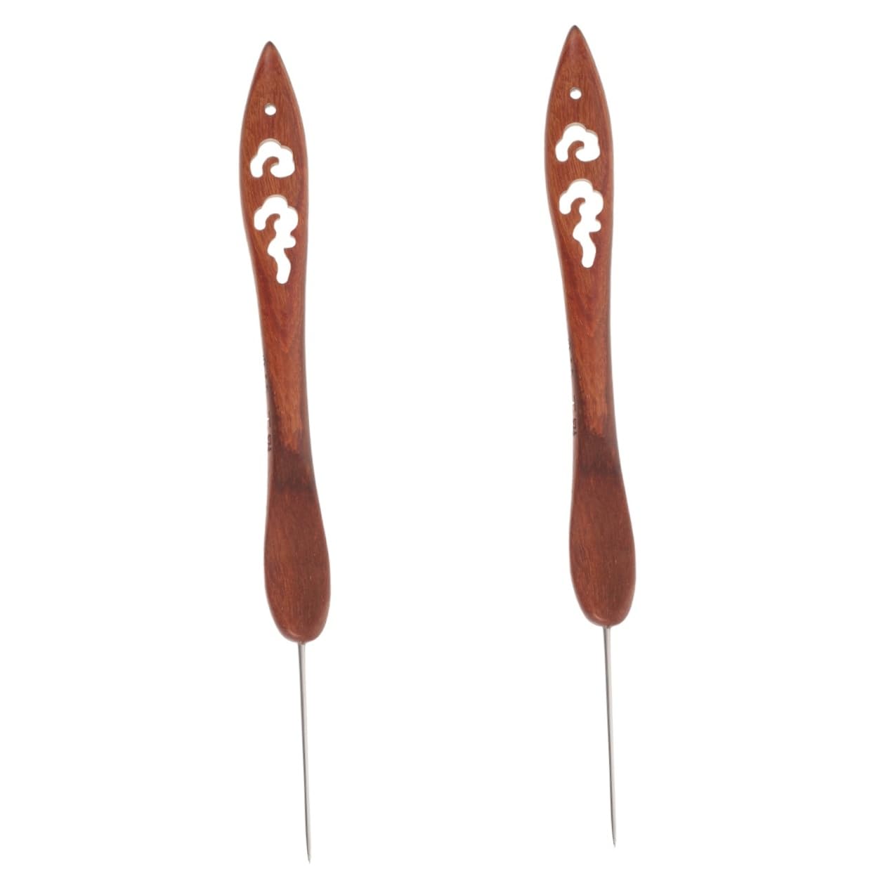DIYEAH 2pezzi Strumenti Per Lavorare Maglia Di Sandalo Ganci Per Uncinetto Ergonomici Per Principianti e Amanti Del Fai Da Te Perfetti Per Maglioni Cappelli e Guanti