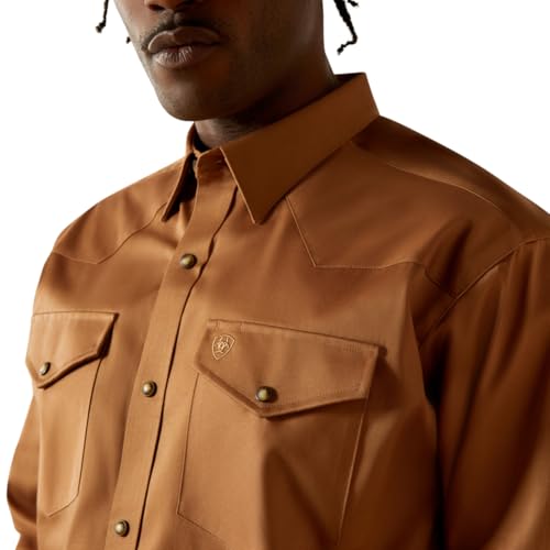 Ariat Men's Tan Snap Shirt4