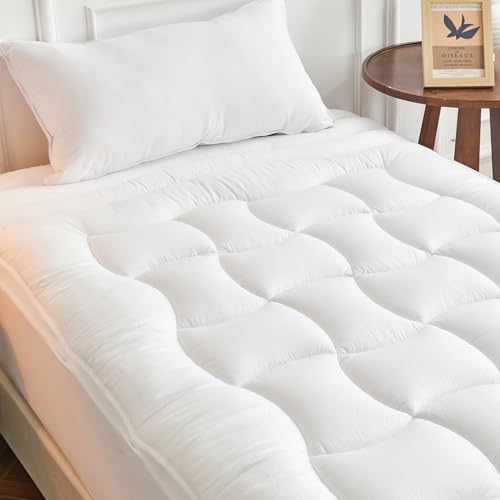 Surmatelas BéBé ConforProtect 2 en 1 | Alèse et protège-Matelas intégrés | 7 cm de Confort | Imperméable, Moelleux, aéré, hypoallergénique (90x190 cm)