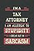 Produktbild Tax Attorney I am Allergic to Stupidity: Lined Notebook and Journal Gift, 120 pages, 6 x 9 Inches, Soft Cover, Matte Finish