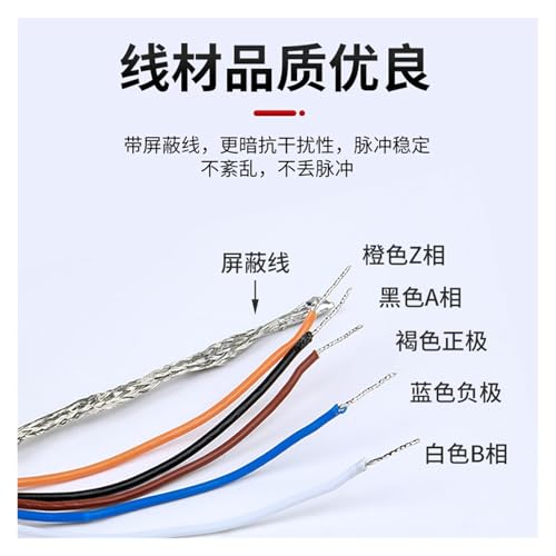 Codeur rotatif E6B2-CWZ6C incremental photoélectrique 360 pulses - 4