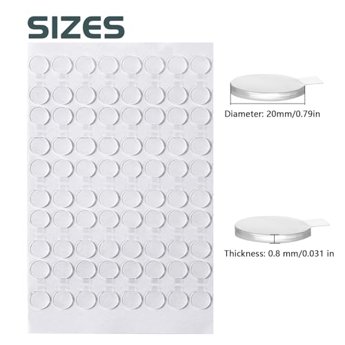 Adhesive Stick dots Two-Sided Sided Mounting Putty Stick Tack for Wall Hanging Crafts Balloons Festival Party Decorations,Clean Removable - Image 3