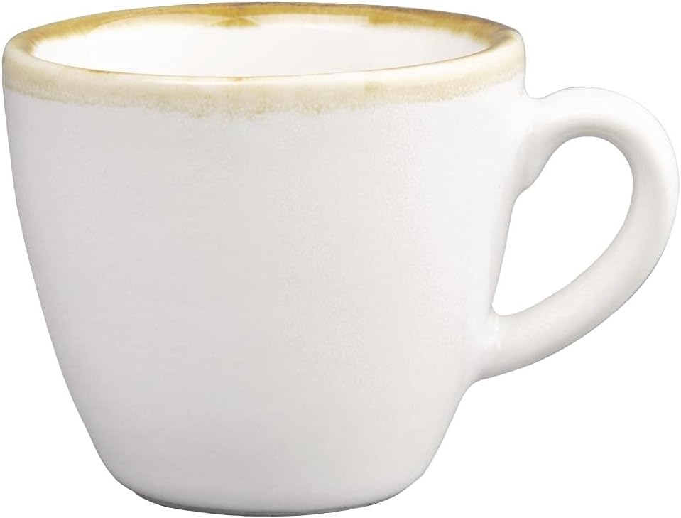 OlympiaKiln Espresso Cup Chalk 85ml 3oz (Pack of 6)