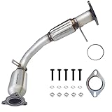 PULCHERFLOW Front Catalytic Converter Compatible with 2010-2014 Chevrolet Equinox 2.4L / 2012-2015 Chevy Captiva Sport 2.4L / 2010-2014 GMC Terrain 2.4L High Performance (EPA Compliant)