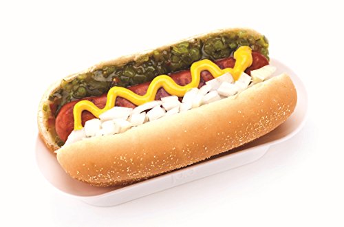 Joie 31900 – Set für Hotdogs, Kunststoff, 19,70 X 7,60 x 7 cm, weiß