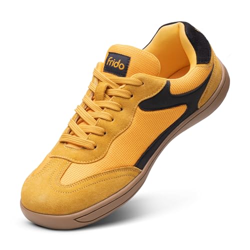 Image of Frido Active Casual Sneakers for Women | Stylish Everyday Sneakers with Breathable Mesh, Lycra-Lined Collar, Cushioned Footbed & Zero-Drop Sole for Travel, Night Outs