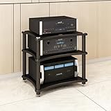 Ce support audio polyvalent pour tourne-disque est parfait pour les coins ou les espaces vides. Il peut non seulement être utilisé comme ensemble de home cinéma, mais aussi comme table d'appoint dans le bureau, le salon ou la chambre à coucher.