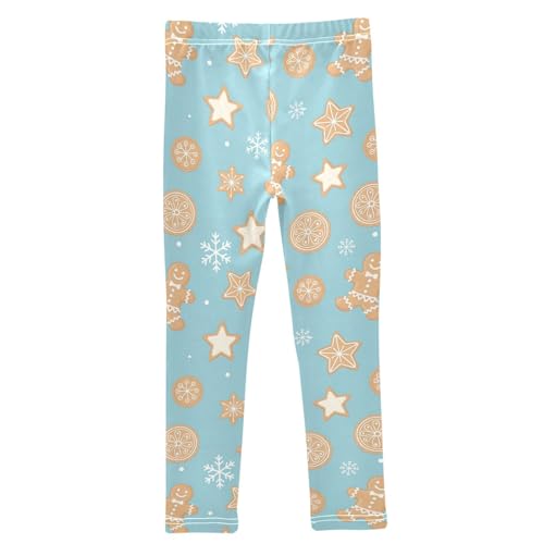 Leggings for Girls,Comfortable Kid's Stretch Pants,Casual Athletic Legging Bottoms for Yoga Dance Workout 4-10T2