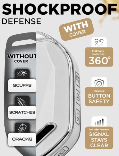 Image of Metalyx Key Fob Cover for Kia Seltos 2026 Facelift (HTK, HTK(O), HTX, HTX(A), GTX, GTX(A)) | Soft TPU | Anti-Scratch | Strong Signal | Stylish Case with Lanyard