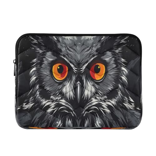 Funda para laptop Night Owl Eyes 13-14 pulgadas miniatura 1