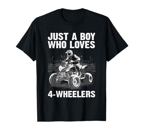 Cute ATV Design For Men Boys 4 Wheeler Racing Quad ATV Rider T-Shirt