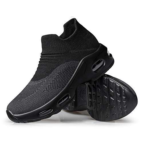Image of YHOON Women's Slip-On Walking Shoes Sock Shoes Women Mesh Athletic Sneakers Nurse & Work Shoes