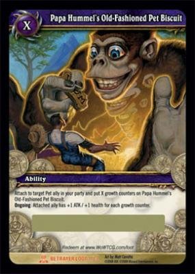 Amazon.com: World of Warcraft Servants of the Betrayer WOW Single Card Papa  Hummel's Old-... : Toys & Games