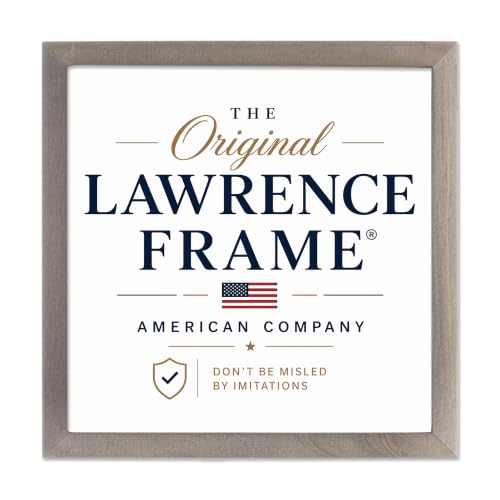 Lawrence Frames cadre photo bois gris 8x8 collection galerie