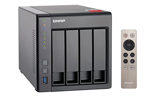 Servidor de Dados nas Intel Celeron Quad-Core 2 0Ghz 8Gb Ddr3L - 4 Baias sem Disco - Ts-451+-8G Qnap