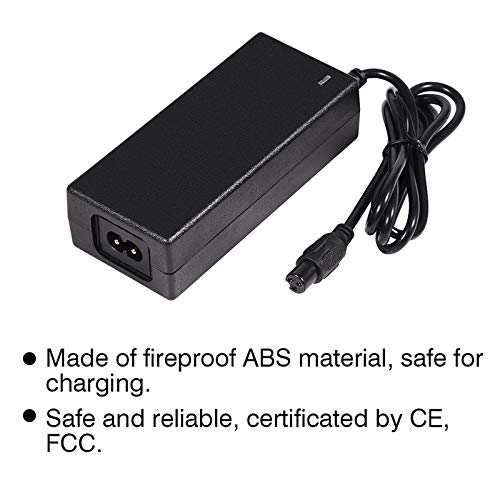 FONGKE Universele oplader, 42 V, 2 A, voor elektrische scooters, hoverboard, 3-polig, voor EU-stekker, hoverboard… - Afbeelding 7