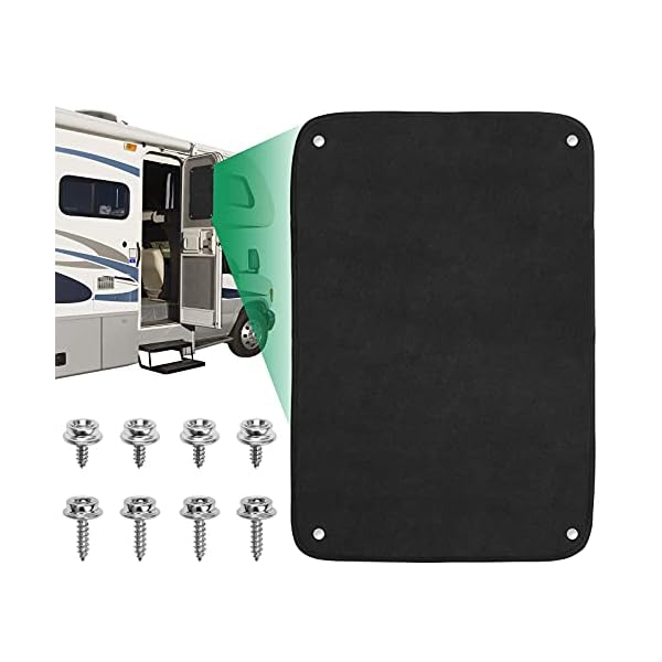 AngleKai Door Window Shade Cover for RV, 24 X 16 Inch Waterproof Thin