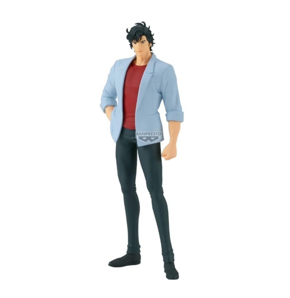 BANPRESTO Ryo Saeba City Hunter The Movie: Angel Dust Action Figure, 20 cm, BP28802P Multicolor, Collectible Figure, Optimal for Anime Fans
