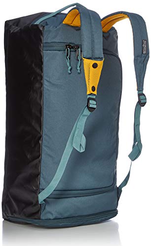 JanSport Good Vibes Gear Hauler 56 - Durable Duffle and Backpack Travel Bag, Black Matrix, 56L