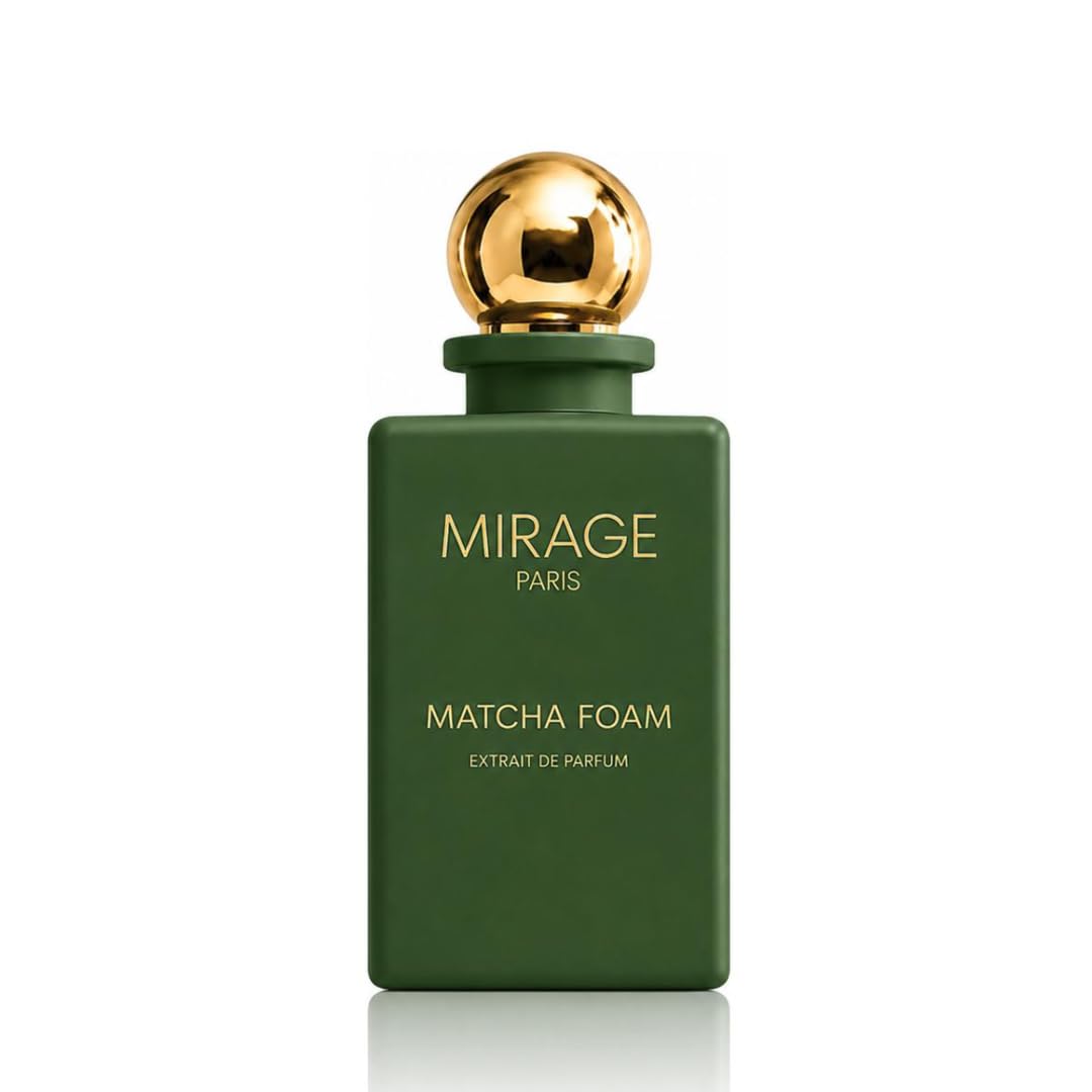 Matcha Foam – Extrait de Parfum Unisex (30% Duftöl), mit Pheromonen, cremiger Matcha & Kokos-Gourmand, langanhaltend & limitiert, 50 ml + gratis Duftprobe