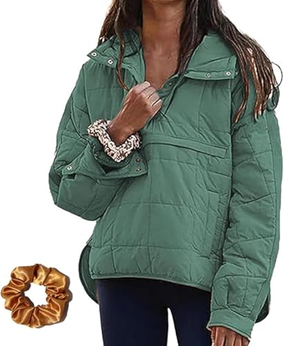 Abrigo de invierno cálido y casual de manga larga con cremallera, chaqueta ligera y cálida con bolsillos, D, S