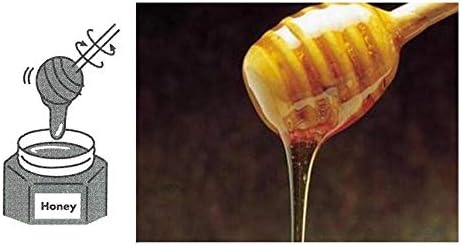 Miniatura 6 de Paquete de 2 cucharas de silicona para mezclar miel, agitador de mezcla de miel, herramienta de cocina (entrega de color aleatorio)