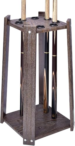 Support de queue de billard en bois massif meuble de sol pour rack de billard